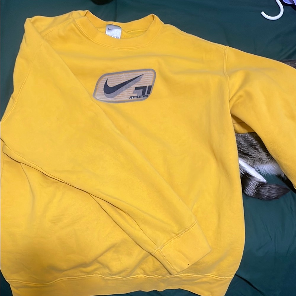 Nike Yellow crew neck